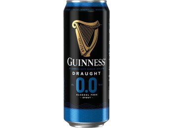 Guinness Draught 0.0% Dose Alu 44cl x24